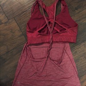 Size 8 lululemon Twist and toil tank!